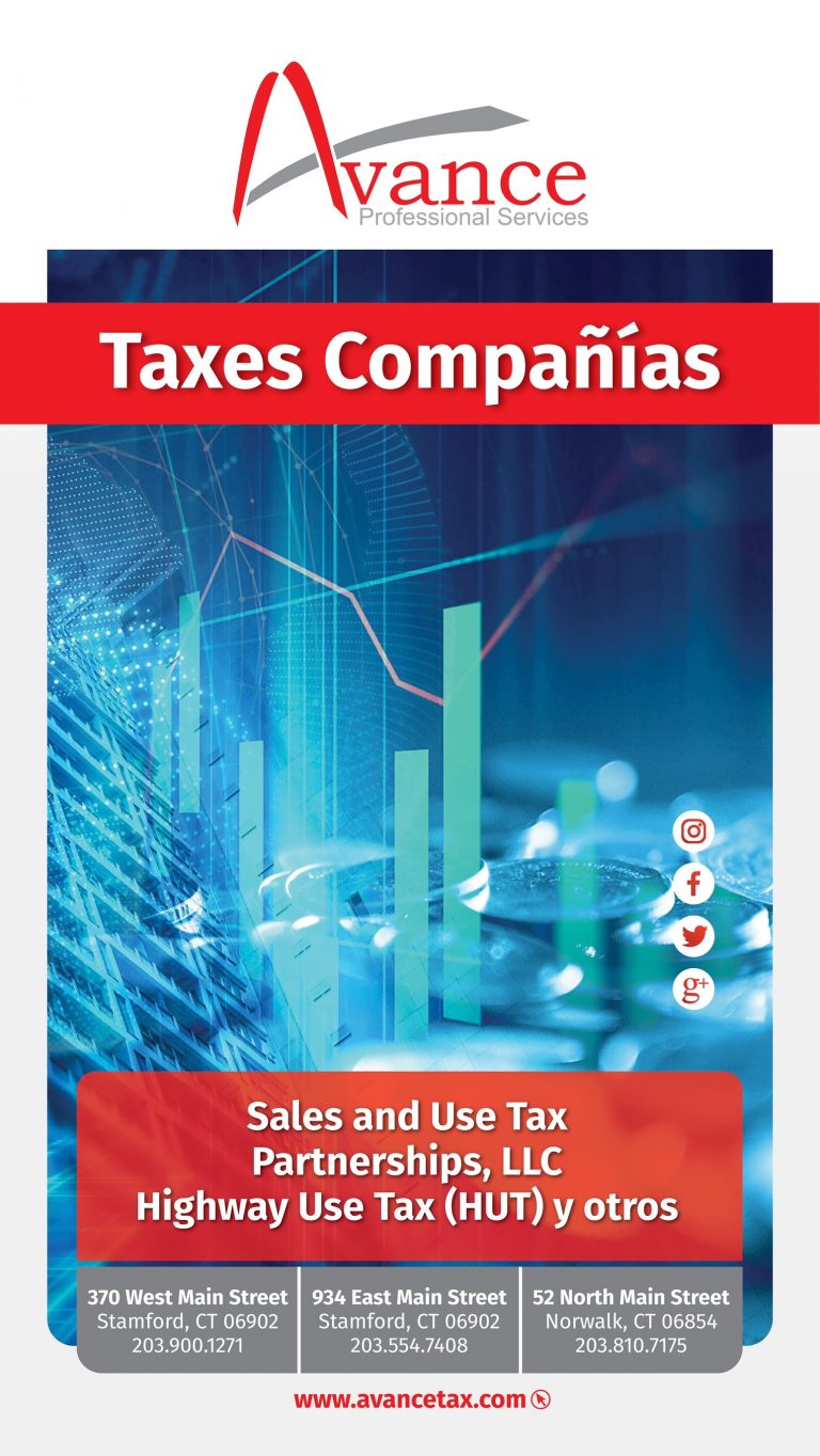 Avance taxes compania